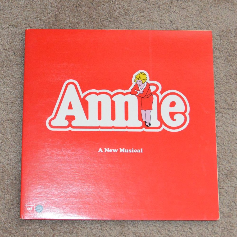 Vintage 1977 Vinyl LP Record Annie A New Musical Soundtrack